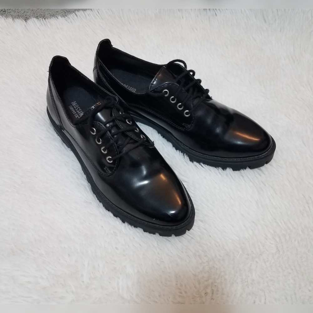 Black Platform Loafers